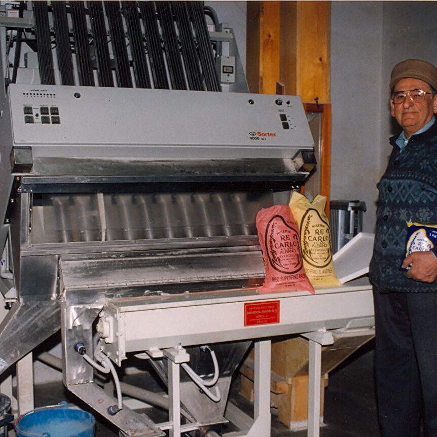 Riseria Re Carlo - Foto storiche - Riso italiano di qualità dalle pianure vercellesi - Carnaroli, Arborio, Baldo, Cammeo, Sant'Andrea, Rosa Marchetti, Semigreggio, Ermes, Venere, Apollo