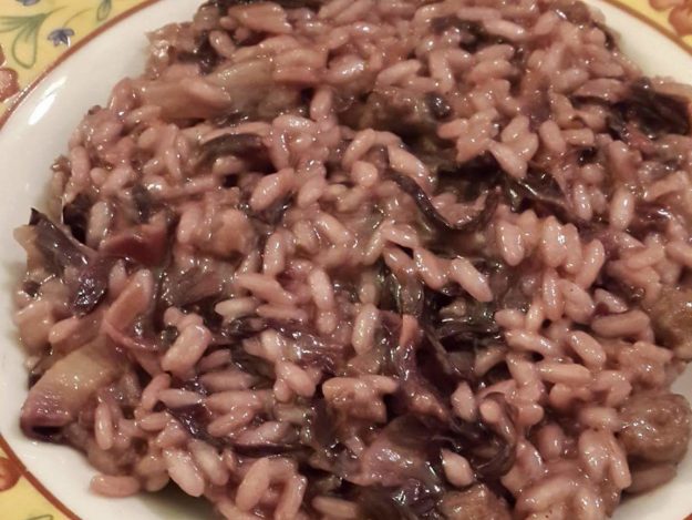 Riseria Re Carlo - Risotto Barbera Salsicca e Radicchio - Foto ricetta impiattata