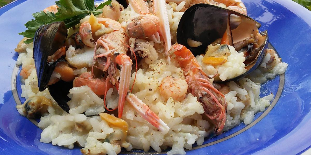 Risotto alla pescatora Ricetta Riseria Re Carlo