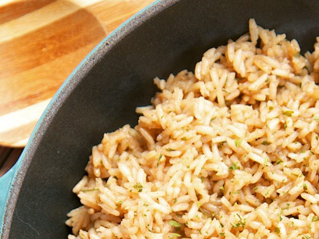 Riseria Re Carlo - Risotto alla birra scura - Foto particolare (close-up) ricetta impiattata