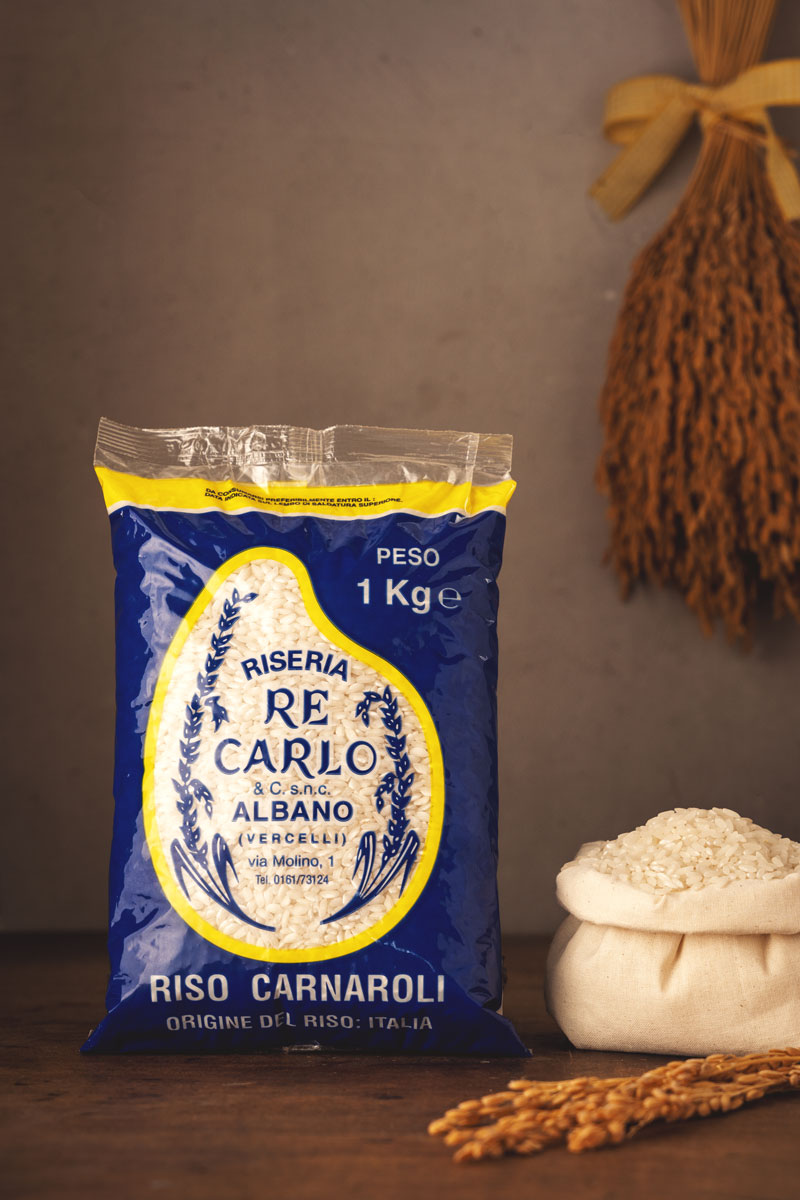 Riseria Re Carlo - Riso Carnaroli - l'autentico riso vercellese di qualità - confezioni da 1kg, 2kg, 5kg e natalizie - Foto di FabioScaliciPhotography